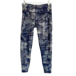Sweaty Betty Power 7/8 Navy Blue Pocket Active Leggings size M